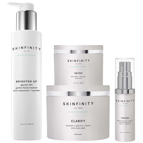 The Acne Routine - Skinfinity Skincare